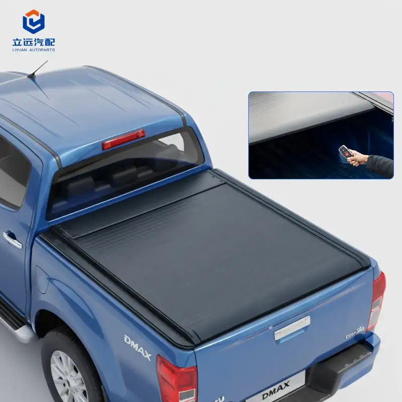 Isuzu க்கான மின்சார கடின அலுமினியம் உள்ளிழுக்கக்கூடிய Tonneau கவர்